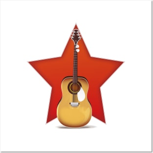 Acoustic Guitar Star Posters and Art